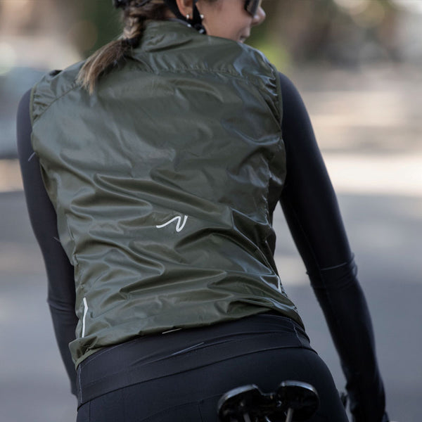 Colete Corta Vento CLASSIC Verde - Feminino